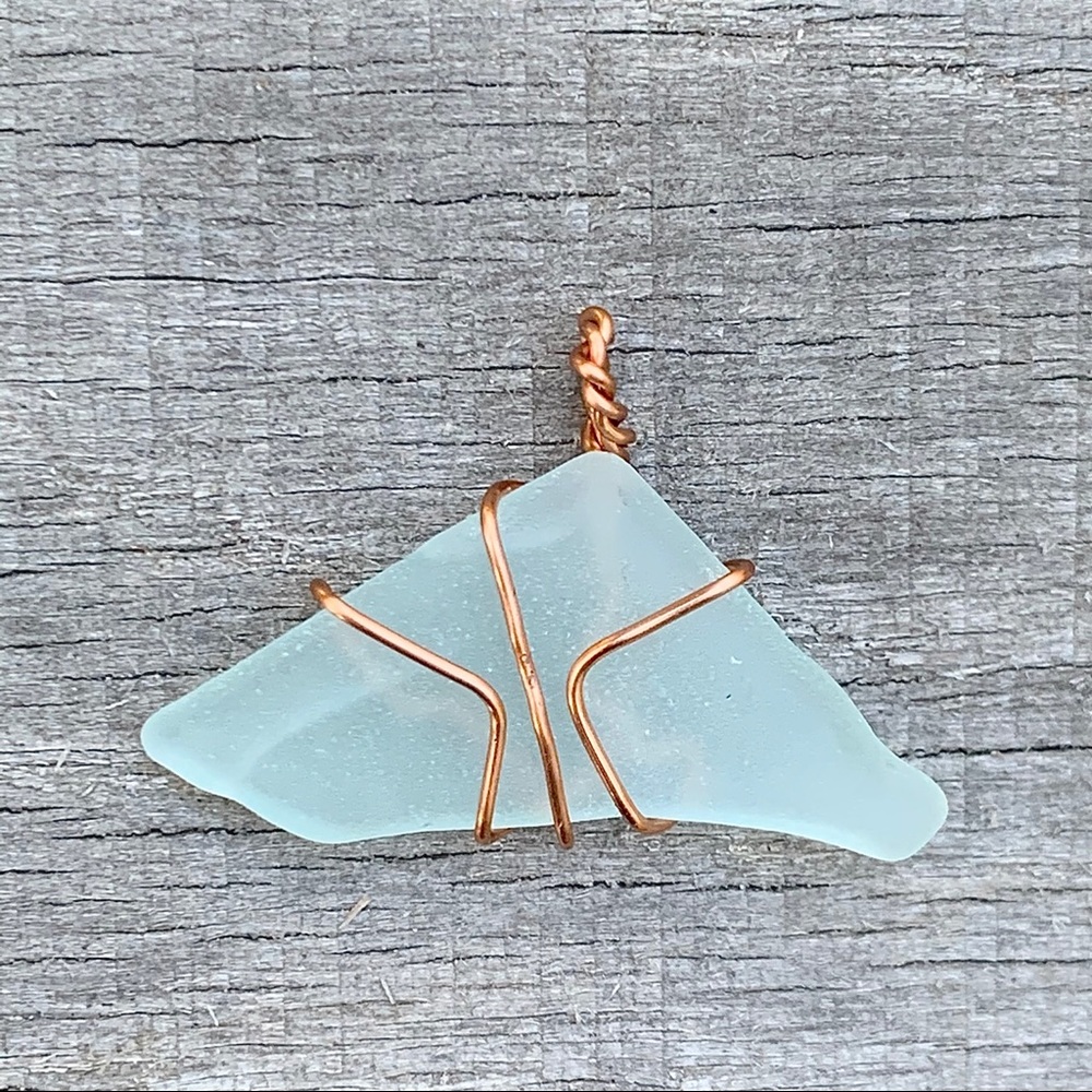 Hand Crafted Sea Glass Pendant